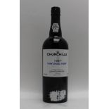 CHURCHILL 1997 vintage port, 1 bottle