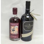 SIPSMITH SLOE GIN 2011 Limited Edition Series, 1 x 50cl bottle COTSWOLD DRY GIN, 1 x 70cl bottle (2)