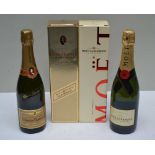 CHARLES HEIDSIECK NV Brut Reserve, 1 bottle MOET ET CHANDON NV Brut Imperial, 1 bottle