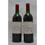 CHATEAU LYNCH BAGES 1985 Grand Cru, AC Pauillac, 2 bottles