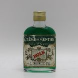 BOLS CREME DE MENTHE 60 degrees proof, 1 bottle