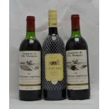 DOMAINE DE I'LLE 1983 Margaux, 2 bottles LA FORET HILAIRE 2005, 1 bottle (3)