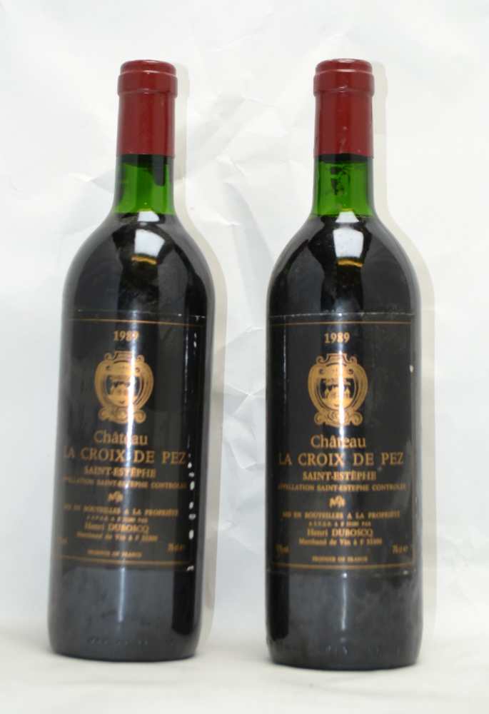 CHATEAU LA CROIX DE PEZ 1989 AC, Henri Duboscq, 2 bottles