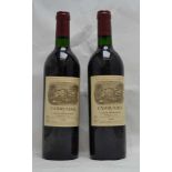 CARRUADES DE LAFITE ROTHSCHILD 1988 AC Pauillac, 2 bottles