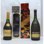 REMY MARTIN VSOP Fine Champagne Cognac, 1 bottle in presentation box BISQUIT VSOP Fine Champagne