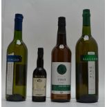 A SELECTION OF SHERRIES; Elegante Fino Gonzalez Byass, 1 litre El Rocio Manzanilla Gonzalez Byass, 1