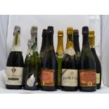 A SELECTION OF SPARKLING WINES; Prosecco 2016, Dalla Balla Nob. Giuseppina, 1 bottle Cordon Negro