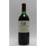 CHATEAU JACQUEMIN 2000 Bordeaux, 1 bottle