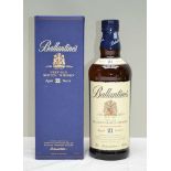 BALLANTINE'S VERY OLD SCOTCH WHISKY, aged 21 years, 43% volume, 1 x 70cl bottle in presentation box