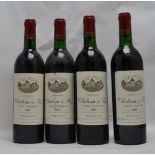 CHATEAU DE PEZ 1986 AC Saint-Estephe, 4 bottles