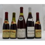 A SELECTION OF RED BURGUNDY WINES; Brouilly Pisse-Vieille 2001, Gobet, 1 bottle Moulin à Vent