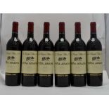 LA RIOJA ALTA S.A. Vina Arana Reserva 1998, 6 x 75cl numbered bottles