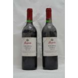 PENFOLDS BIN 28 KALIMNA SHIRAZ 1998, 2 bottles (in neck)