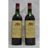CHATEAU MALESCOT ST EXUPERY Grand Cru, AC Margaux, 2 numbered bottles