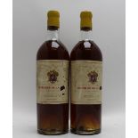 MARQUIS DE .....BARSAC, unknown vintage, 2 bottles