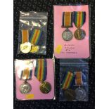 A First World War medal group of two awarded to H. R. Nattrass to include War Medal and Victory
