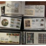 A mint Channel Islands collection including miniature sheets, F.D.C's and and coin covers (1985-