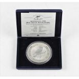 A Westminster Mint 1995 Australia 10oz silver Kookaburra coin.