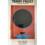 A signed in pencil ‘Terry Frost: Painting in the 1980s’, University Gallery Leeds, 1987, framed