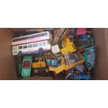 A quantity of Dinky and various other diecast vehicles, all unboxed. IMPORTANT: Online viewing and