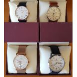 *Four boxed Accurist wrist watches, numbered 7183, 7169, 7128 and 7135. IMPORTANT: Online viewing