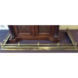 A brass extending fire curb. IMPORTANT: Online viewing and bidding only. No in person collections,