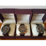 *Three boxed Accurist wrist watches, to include two World Time examples numbered 7101 and 7192 and a