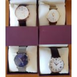 *Four boxed Accurist wrist watches, numbered 7170, 7160, 7126 and 7096. IMPORTANT: Online viewing