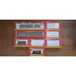 Eight Hornby railway 00 gauge to include Golden Eagle. IMPORTANT: Online viewing and bidding only.