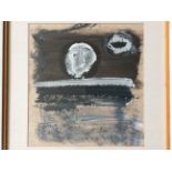 GEORGE HOLT (1924-2005). Framed, signed verso, dated 1987 and titled ‘Landscape Impression (Face &