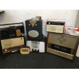 Nine radios, including two Transistors, a Perdio, two Murphy, two Cossor, a Sentorian Grosvenor, a