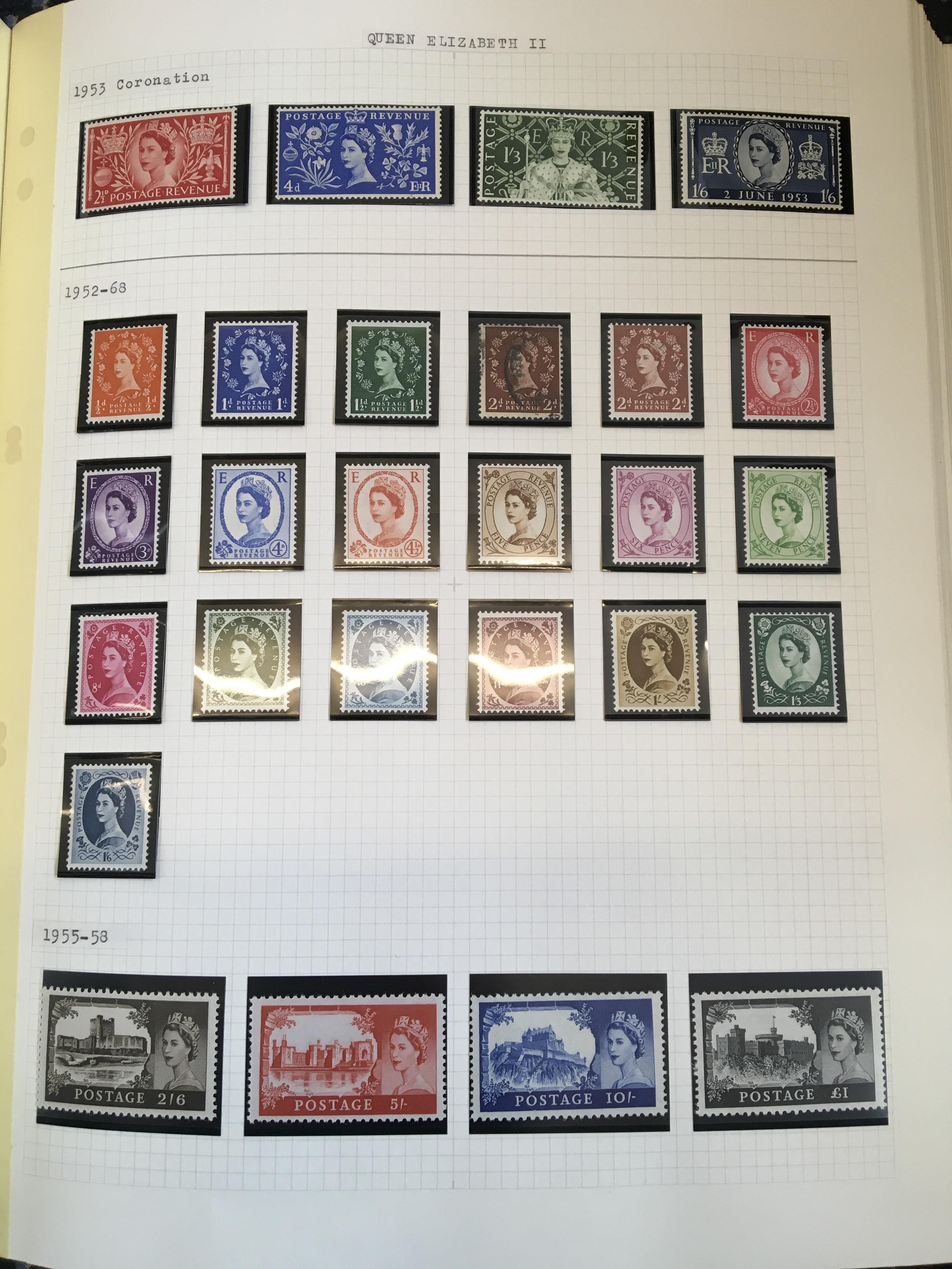 *An album of Great Britain stamps from Queen Victoria to Queen Elizabeth II dating from 1840 to - Image 6 of 13