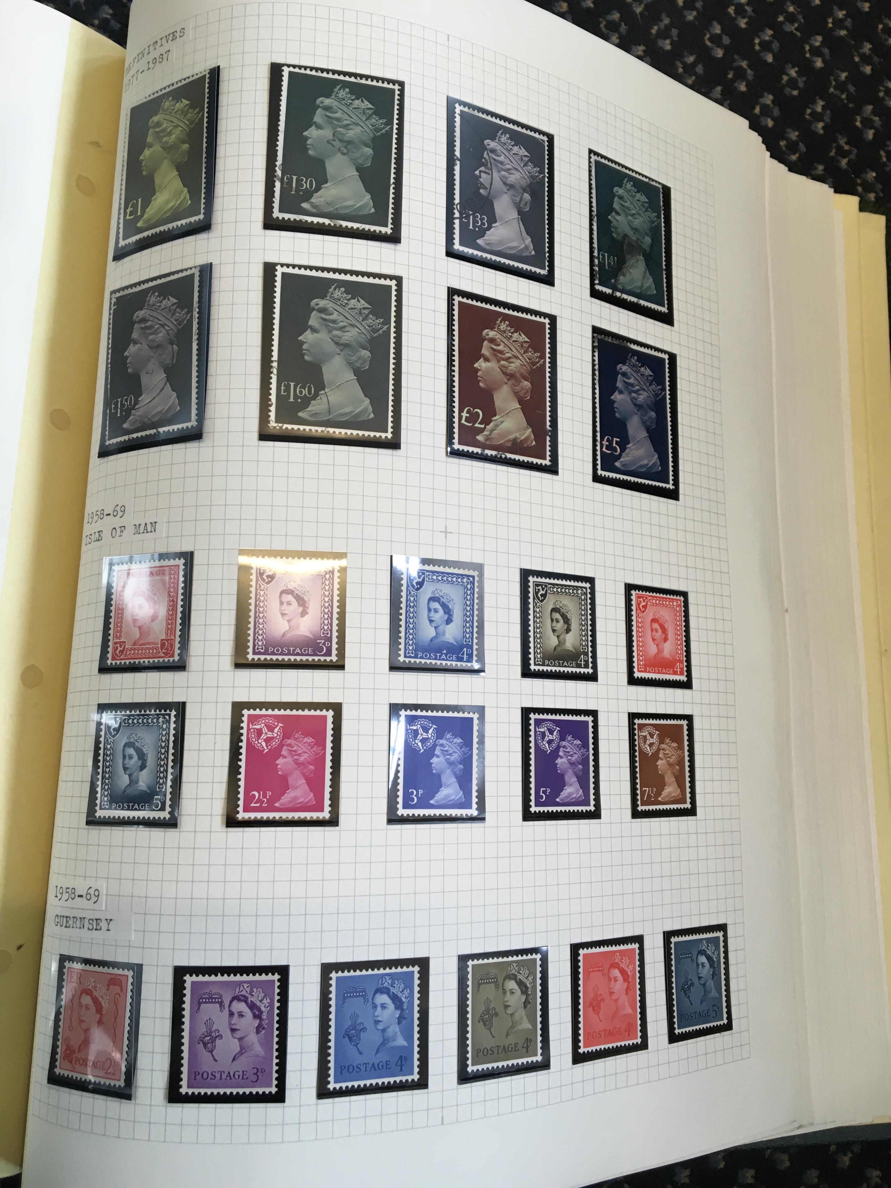 *An album of Great Britain stamps from Queen Victoria to Queen Elizabeth II dating from 1840 to - Image 3 of 13