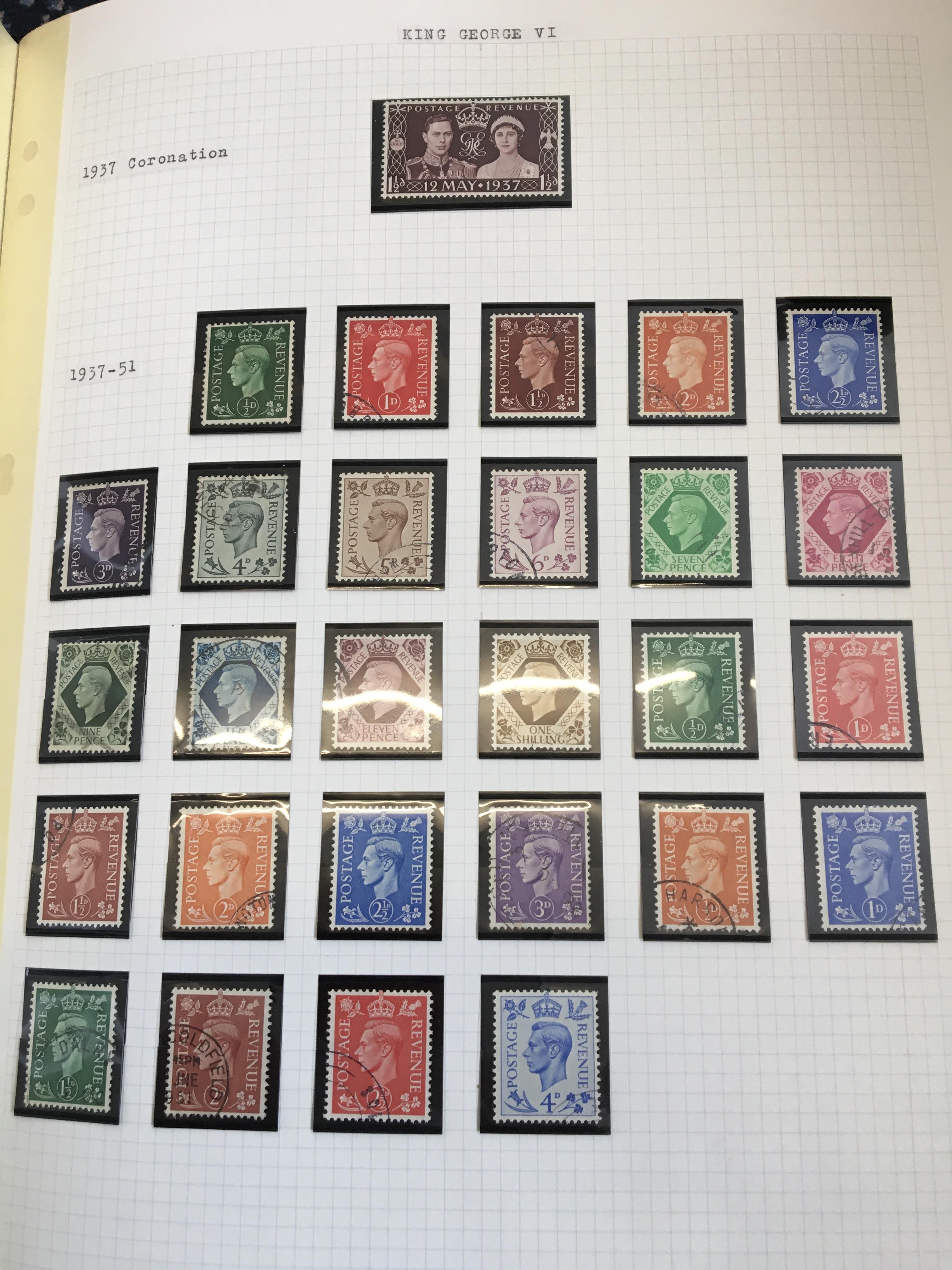 *An album of Great Britain stamps from Queen Victoria to Queen Elizabeth II dating from 1840 to - Image 9 of 13