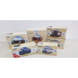 Eight Corgi model vehicles, all boxed