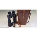 Barr & Stroud 10X CF37 binoculars in leather case. IMPORTANT: Online viewing and bidding only. No in