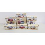 Ten Corgi model vehicles including Ian Alan Publishing 50th Anniversary Set, all boxed