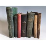Seven 19th century astronomy books including ‘Mechanical Philosophy, Horology and Astronomy by