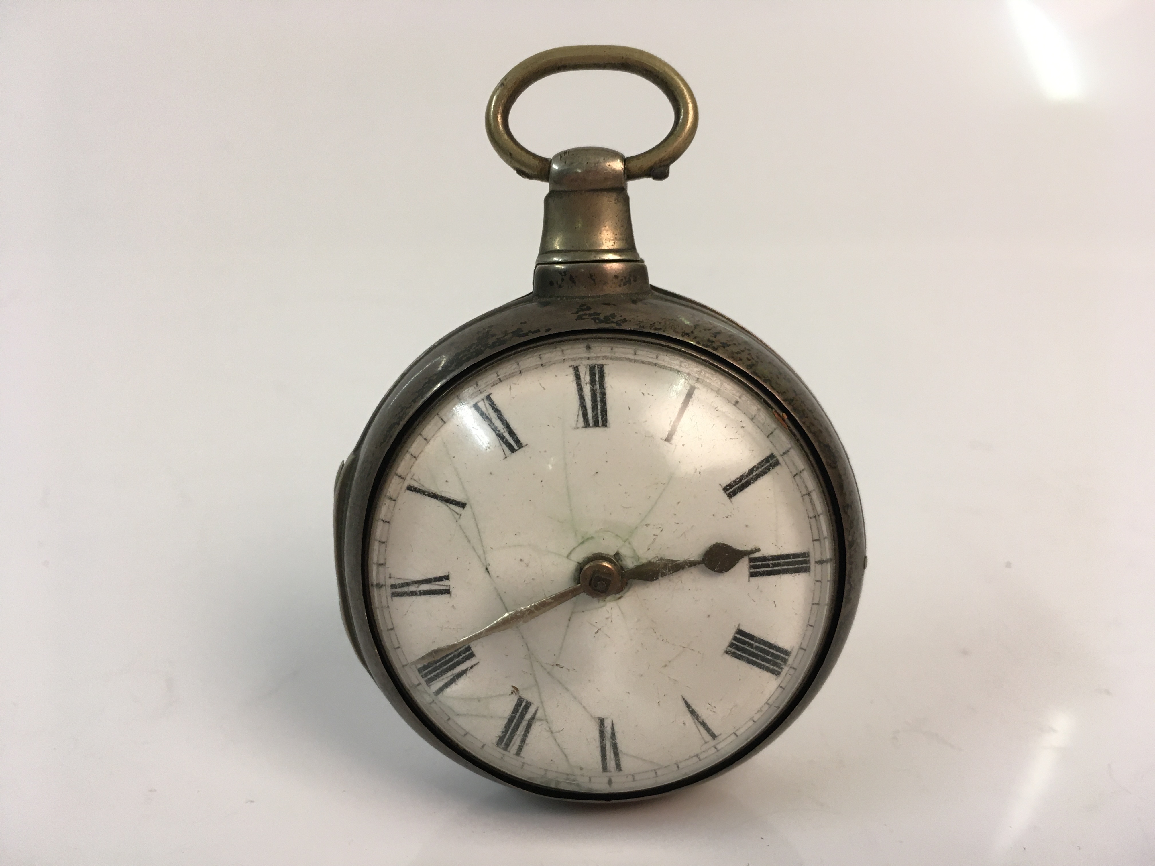 A William Ward Spilsby 19th century silver pair cased fusee pocket watch. Online viewing and bidding