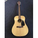 *A Fender Acoustics CD-60/NAT guitar in soft case. IMPORTANT: Online viewing and bidding only. No in