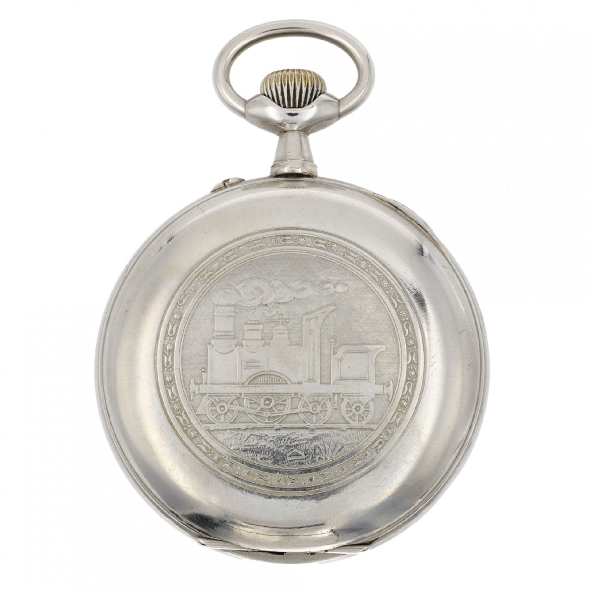 OVERSIZED DOXA POCKET WATCH, CIRCA 1920 - Bild 2 aus 4