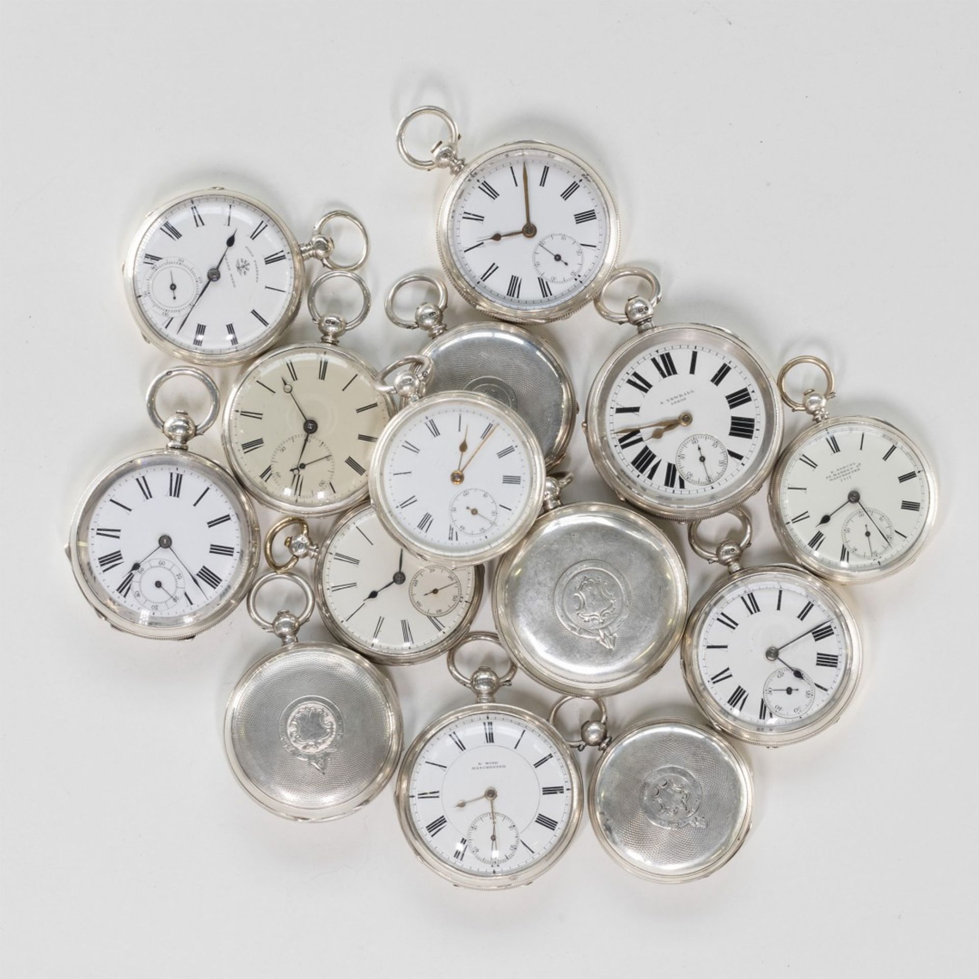 LOT OF 14 ENGLISH POCKET WATCHES