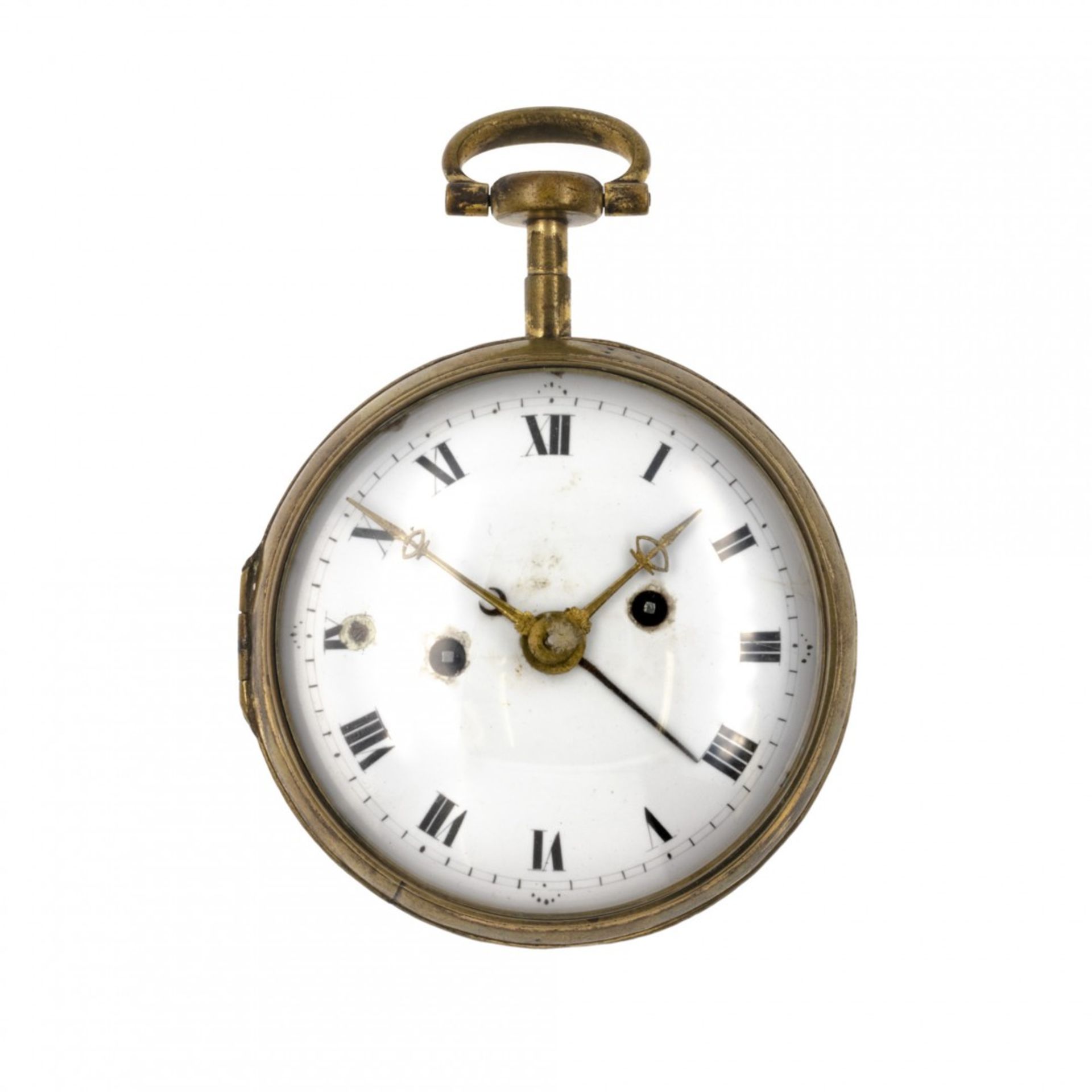 COACH WATCH WITH ALARM, CIRCA 1780