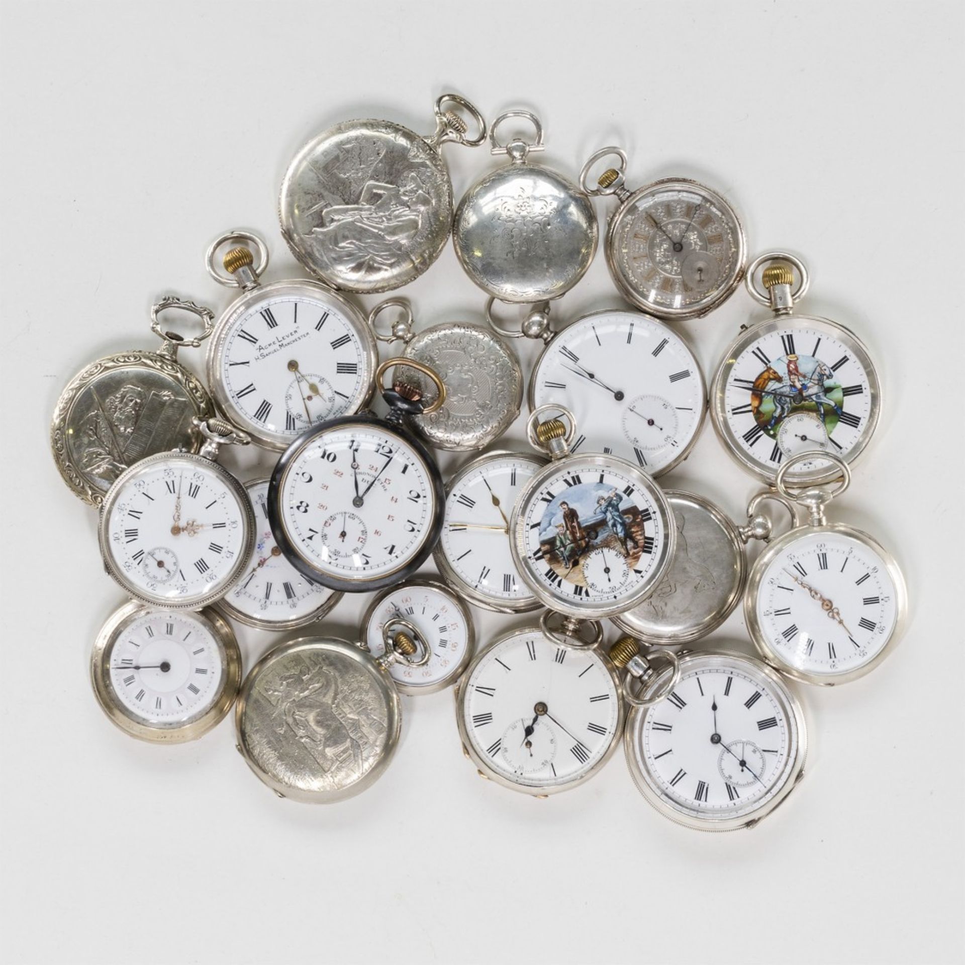 LOT OF 40 POCKET WATCHES