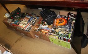 Quantity of DVDS and PC games