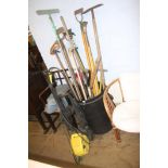 Gardening tools, various