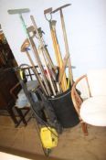 Gardening tools, various