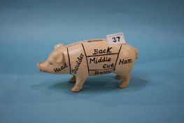 Pig money box