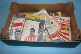 Assorted SAFC related ephemera including; signed 1964 Promotion Special, Charlie Hurley
