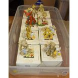 Collection of Royal Doulton 'Old Bear' figures